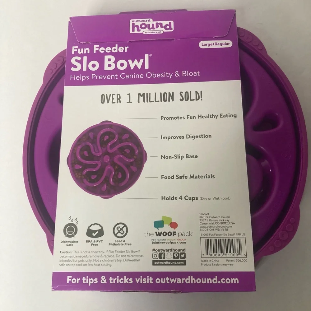Slo Bowl Fun feeder for dogs Large veterinarian Recommended